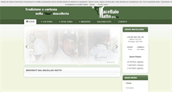 Desktop Screenshot of ilmacellaiomatto.it