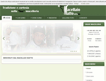 Tablet Screenshot of ilmacellaiomatto.it